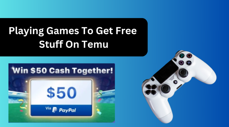 Earn Free Products On Temu for playing games
