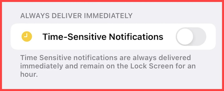 How to Turn Off Time Sensitive on Snapchat on iPhone