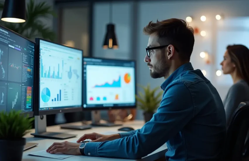 designer optimizing user experience to scale online business performance