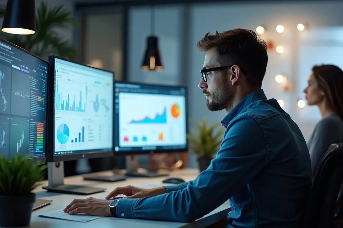 designer optimizing user experience to scale online business performance