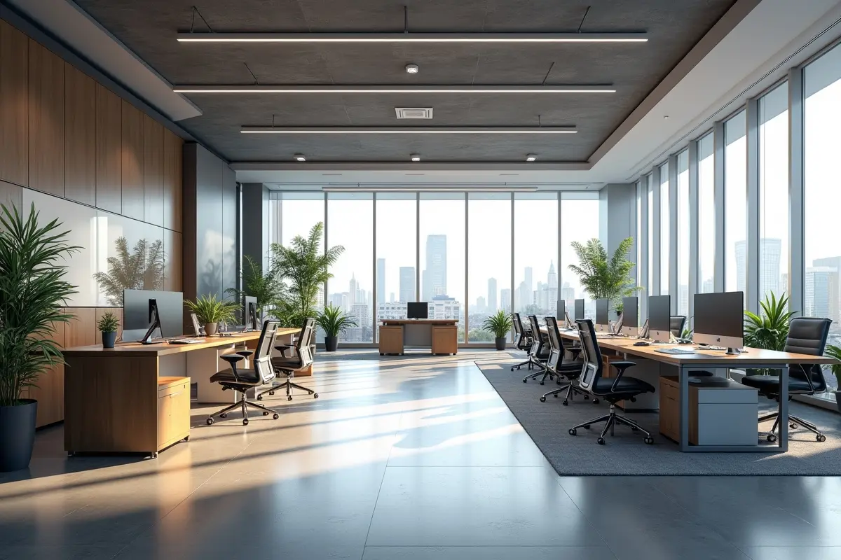 modern office workspace designed to support rapid business growth