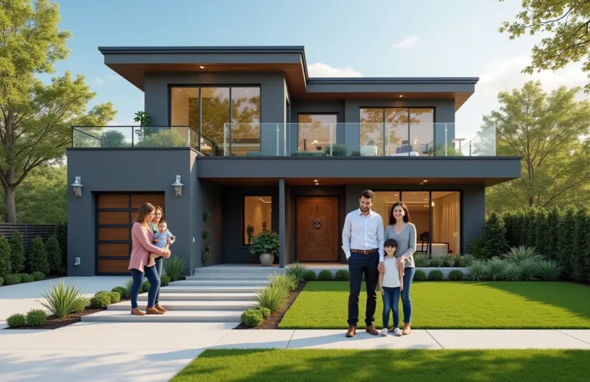 family preparing well maintained home for a successful premium sale